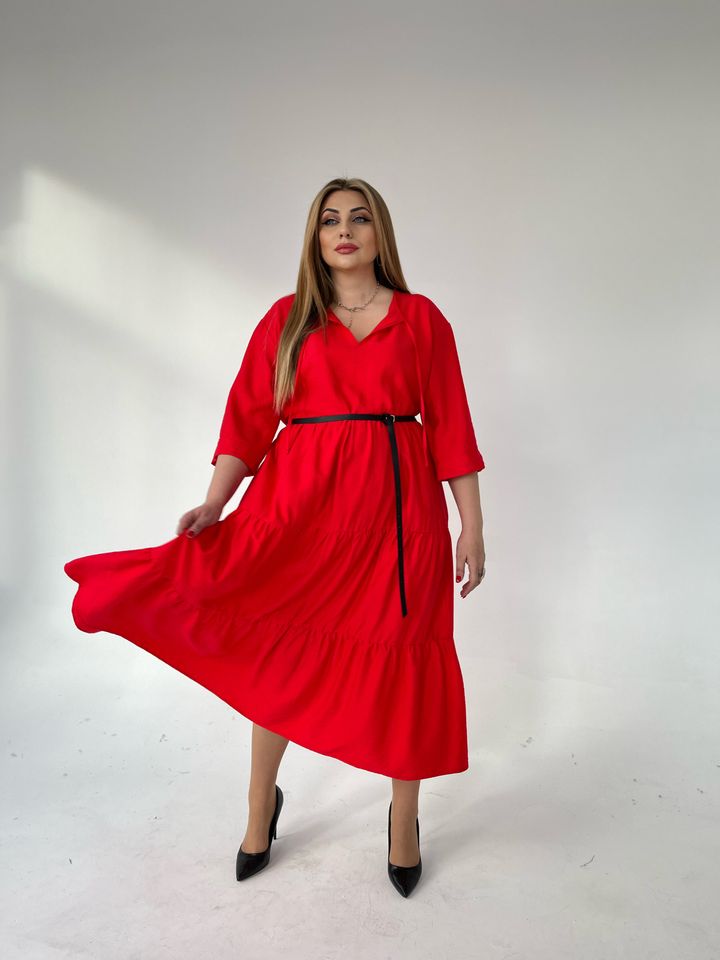 Сукня Шарм червона, Червоний, 50-52