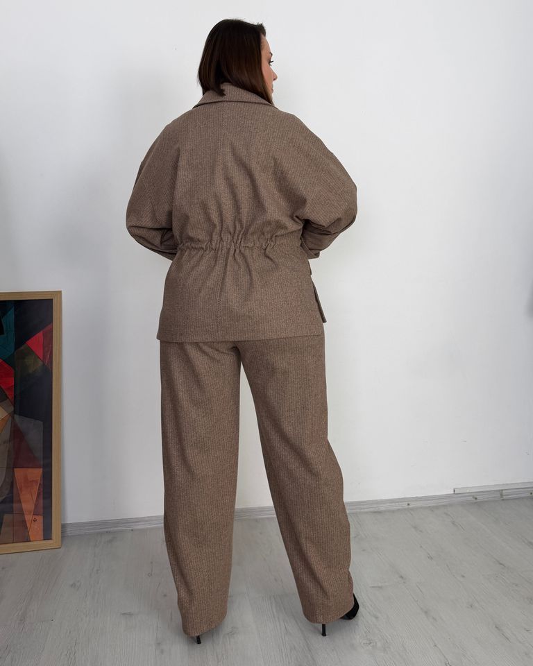 Костюм Франк з бананами ялинка мокко, Кава з молоком, 50-52