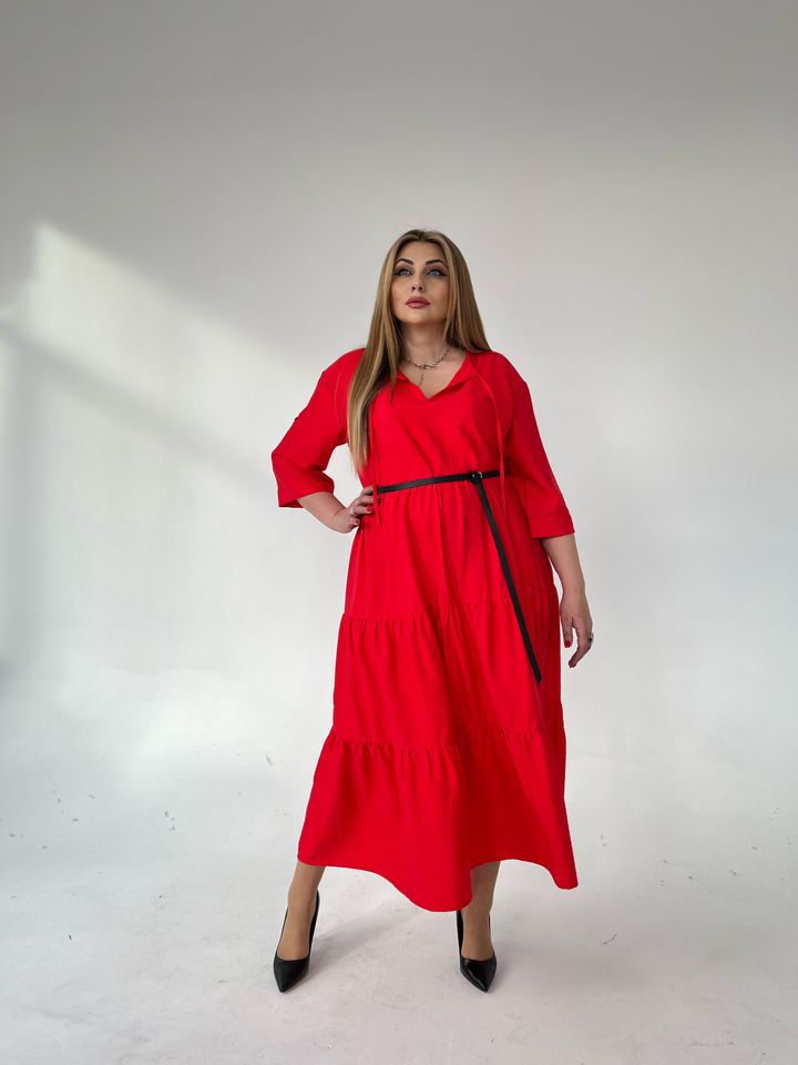 Сукня Шарм червона, Червоний, 62-64