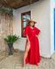 Пляжна сукня червона, Червоний, 62-64