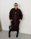 Бомбер з екохутра букле шоколад , Шоколад, 50-52