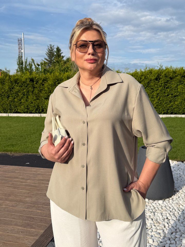 Сорочка Сільвер оливка, Оливка, 50-52