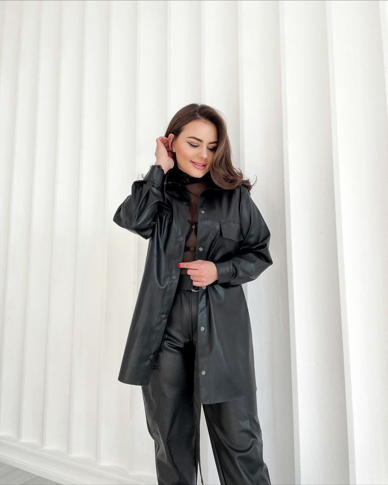 Стильные зимние женские брюки Таурус черные, Черный, 62-64